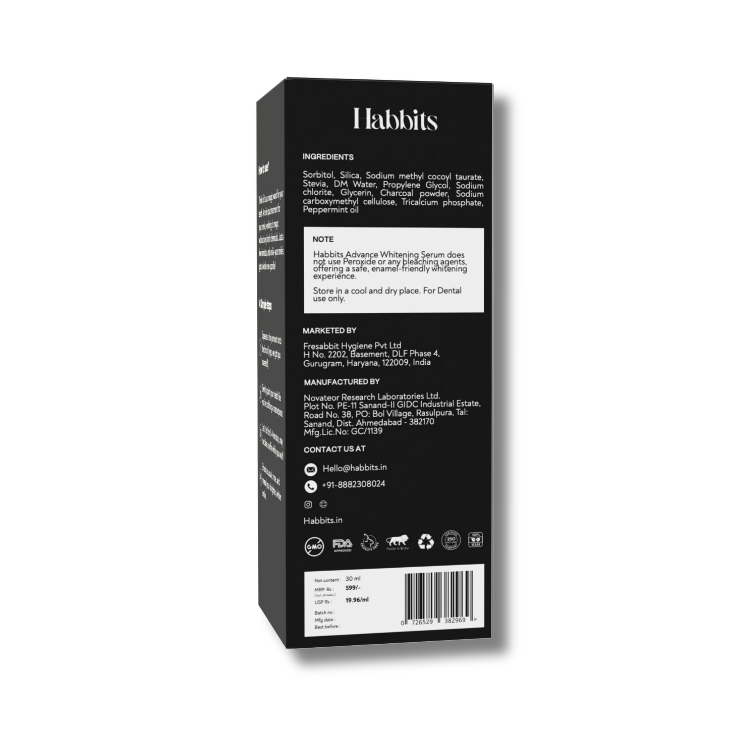 Advance Teeth Whitening Serum (30 ml)