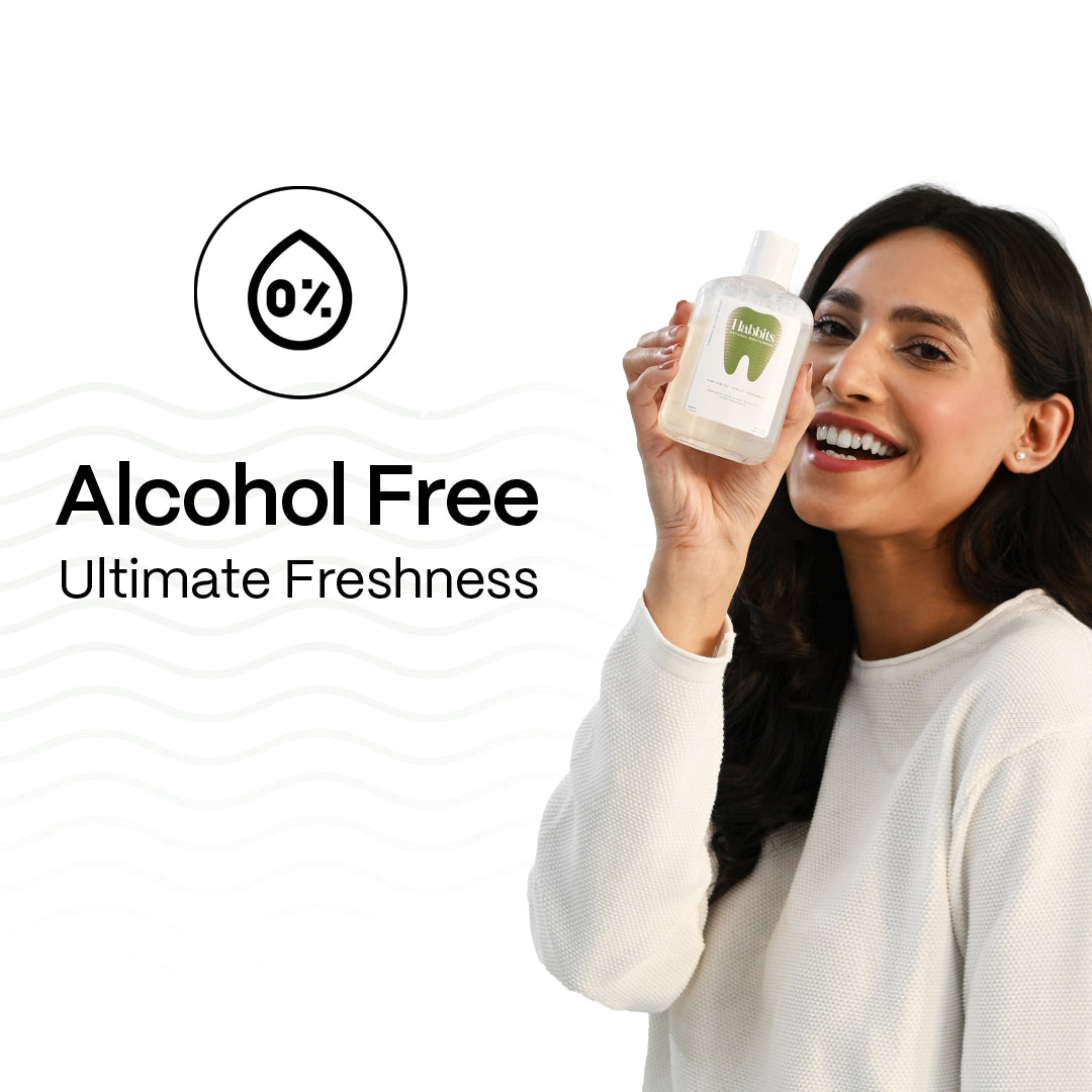Sensitivity Relief Natural Mouthwash- Vanilla, Hemp & Spearmint