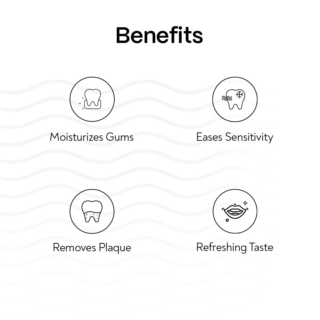 Sensitivity Relief Natural Mouthwash- Vanilla, Hemp & Spearmint  - Pack of 1