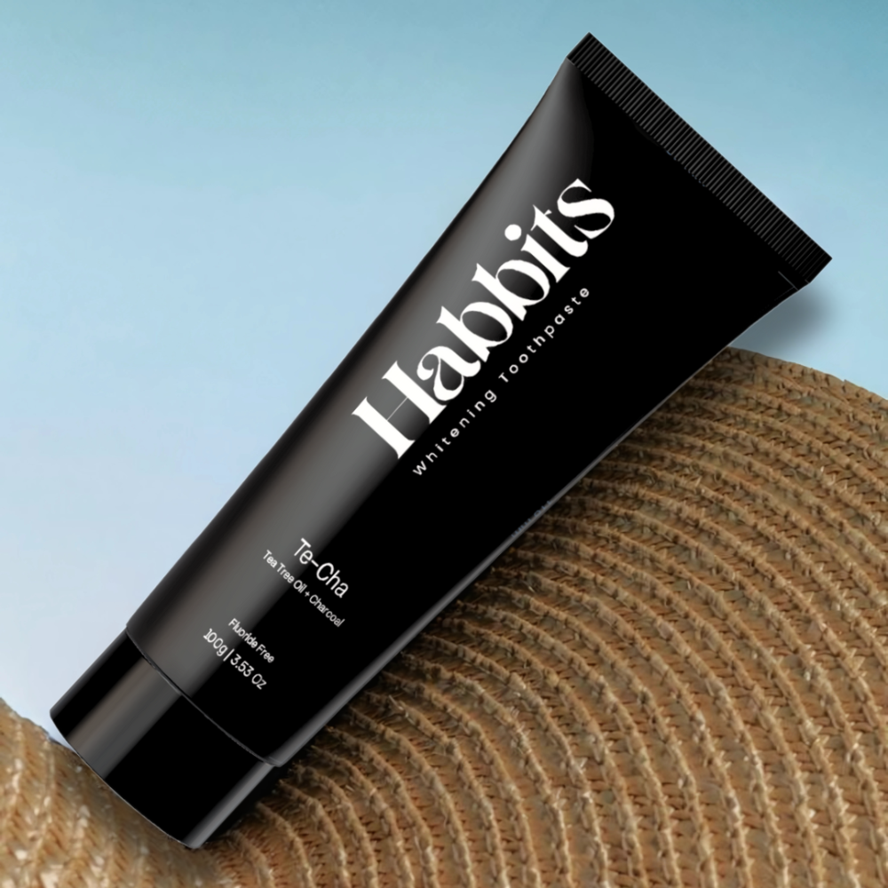 Natural Teeth Whitening Toothpaste - Charcoal mint