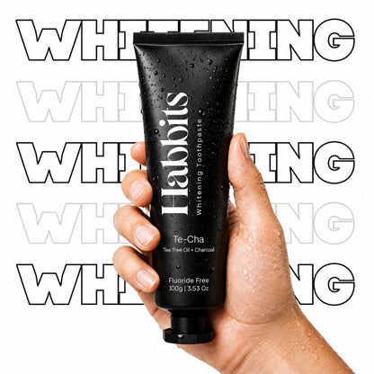 Natural Teeth Whitening Toothpaste - Charcoal mint