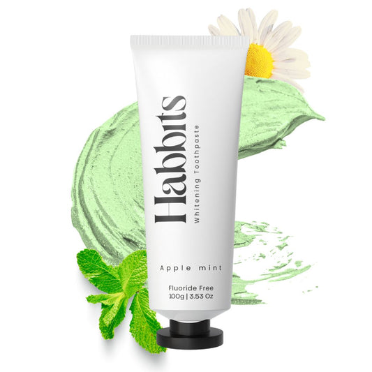 Natural Teeth Whitening Toothpaste - Apple mint