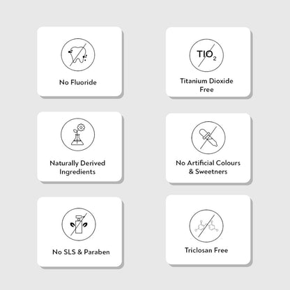 Natural Teeth Whitening Toothpaste - Apple mint