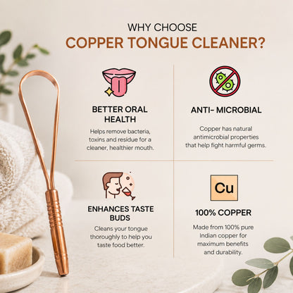 Copper Tongue Cleaner