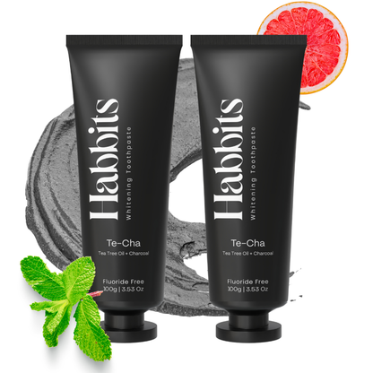 Natural Teeth Whitening Toothpaste - Charcoal mint