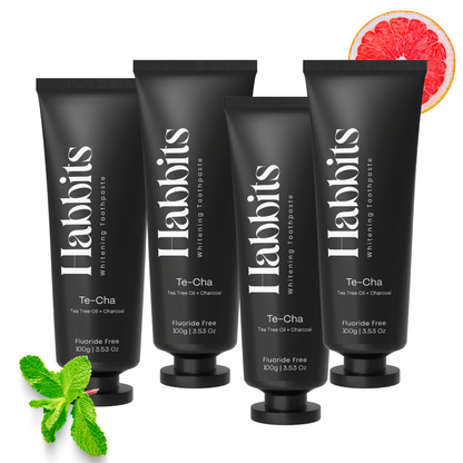 Natural Teeth Whitening Toothpaste - Charcoal mint
